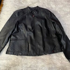 A.N.A Motorcycle Leather Jacket